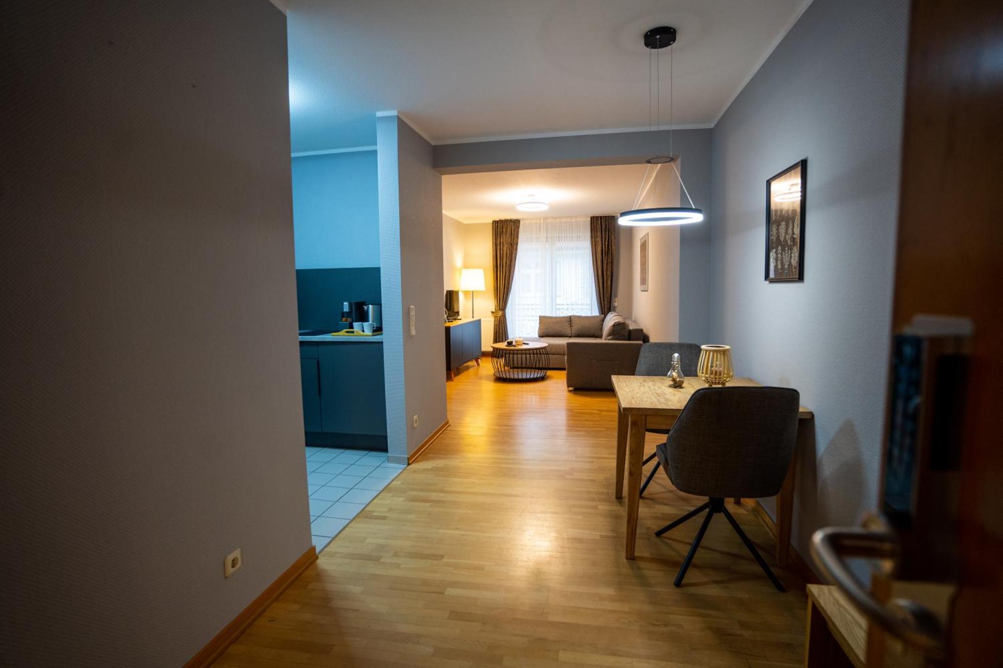 Hotel Cityhome Am Kurpark Бад-Зальцуфлен Экстерьер фото