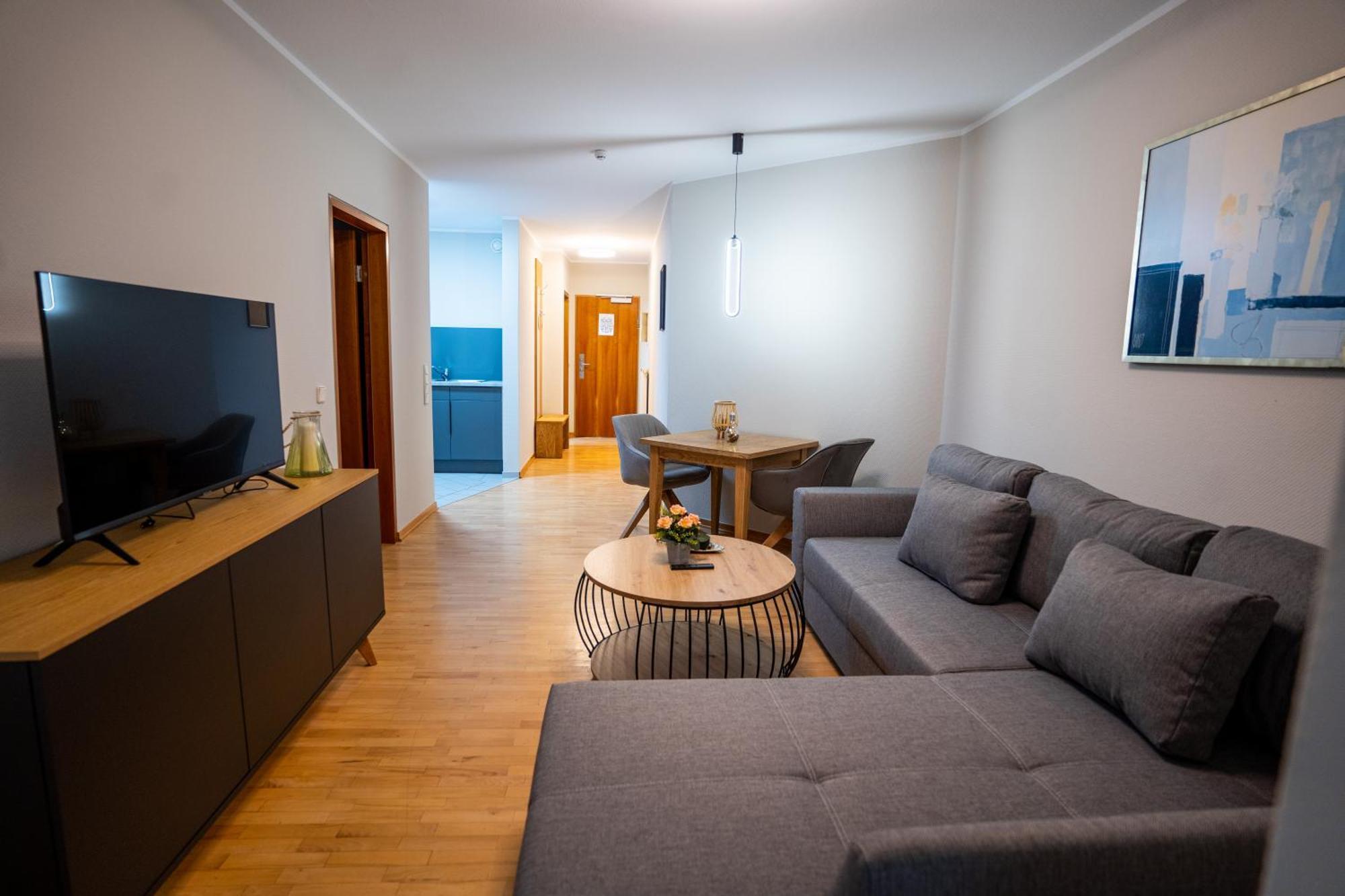 Hotel Cityhome Am Kurpark Бад-Зальцуфлен Экстерьер фото